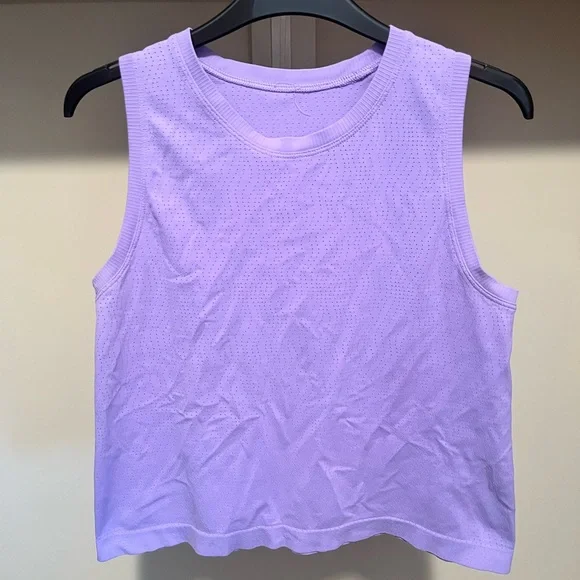 Athleta Light Purple Tank Top - Picture 1 of 4